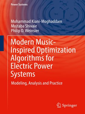 cover image of Modern Music-Inspired Optimization Algorithms for Electric Power Systems